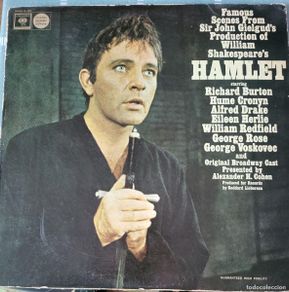 Discos de vinil: Richard Burton, Hamlet Lp sello Columbia editado en USA...